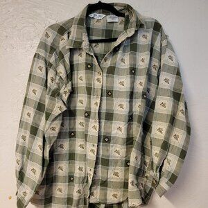 Victoria Jones Embroidered Shirt/Jacket/Top Women’s Plus Size 3X